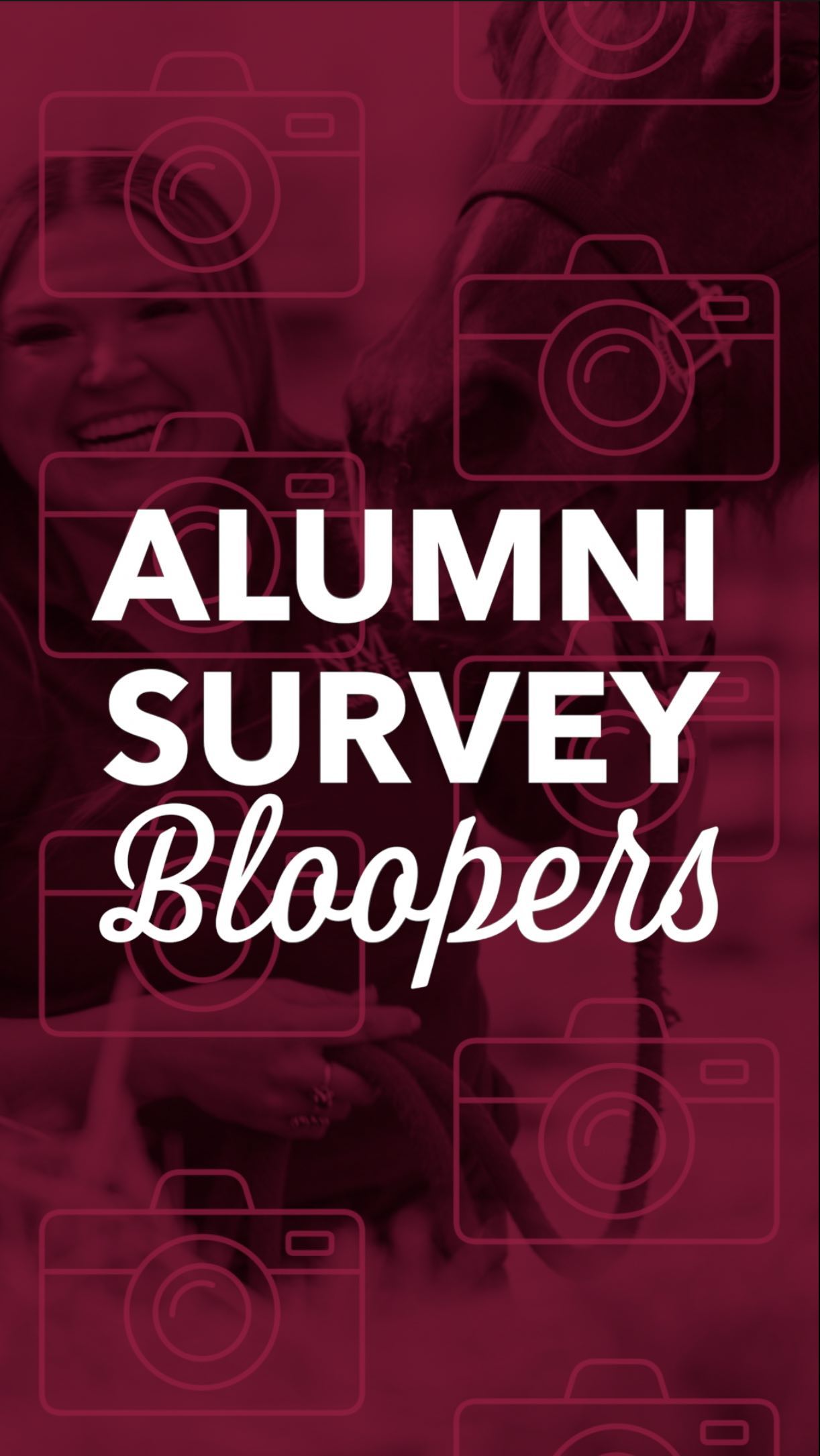 Cover image for Alumni Survey Bloopers